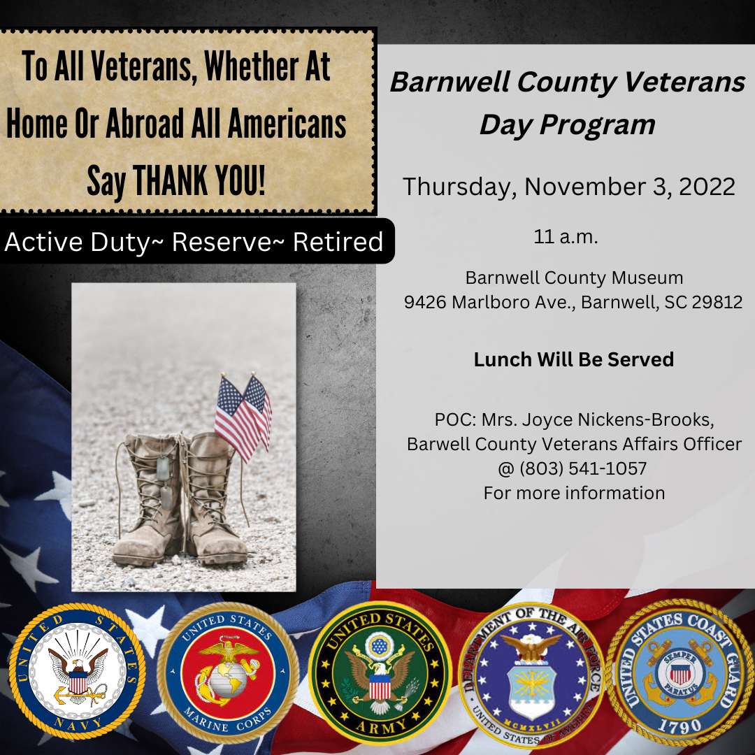 barnwell co vet day