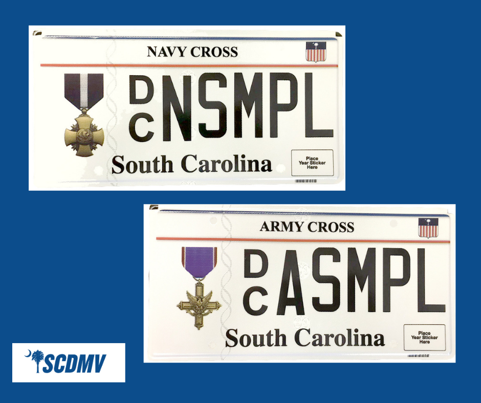 Military License Plates