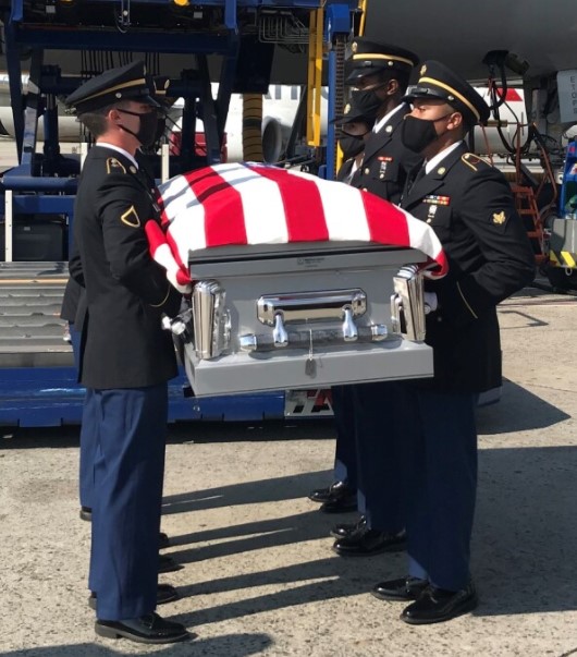 PFC CROSBY REMAINS ACCOUNTED